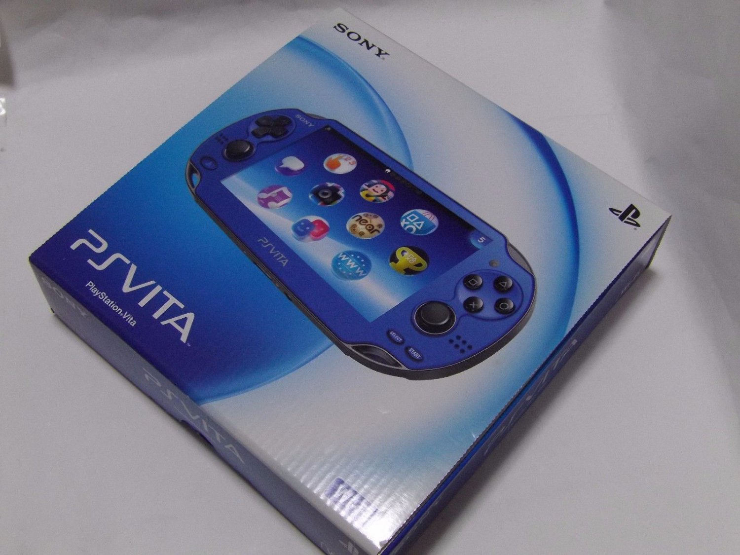 SONY PS Vita PCH-1000 ZA04 Blue Wi-fi Model Console
