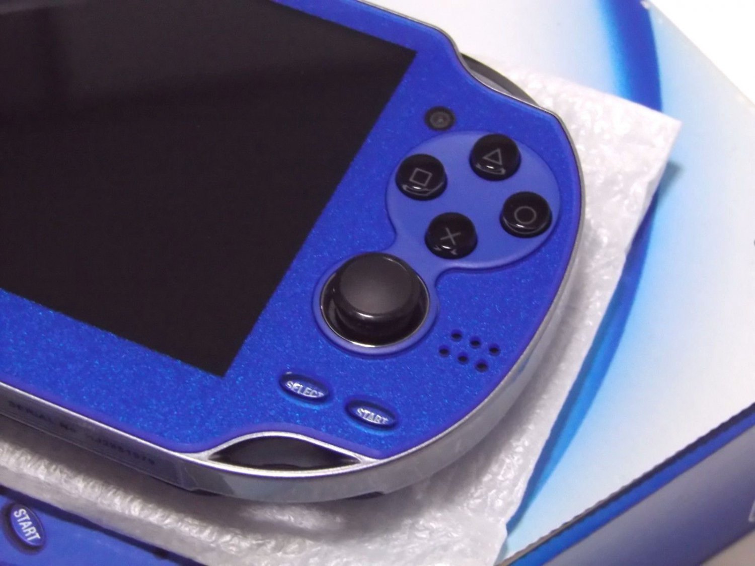 SONY PS Vita Console System PCH1000 ZA04 BLUE Wifi Model