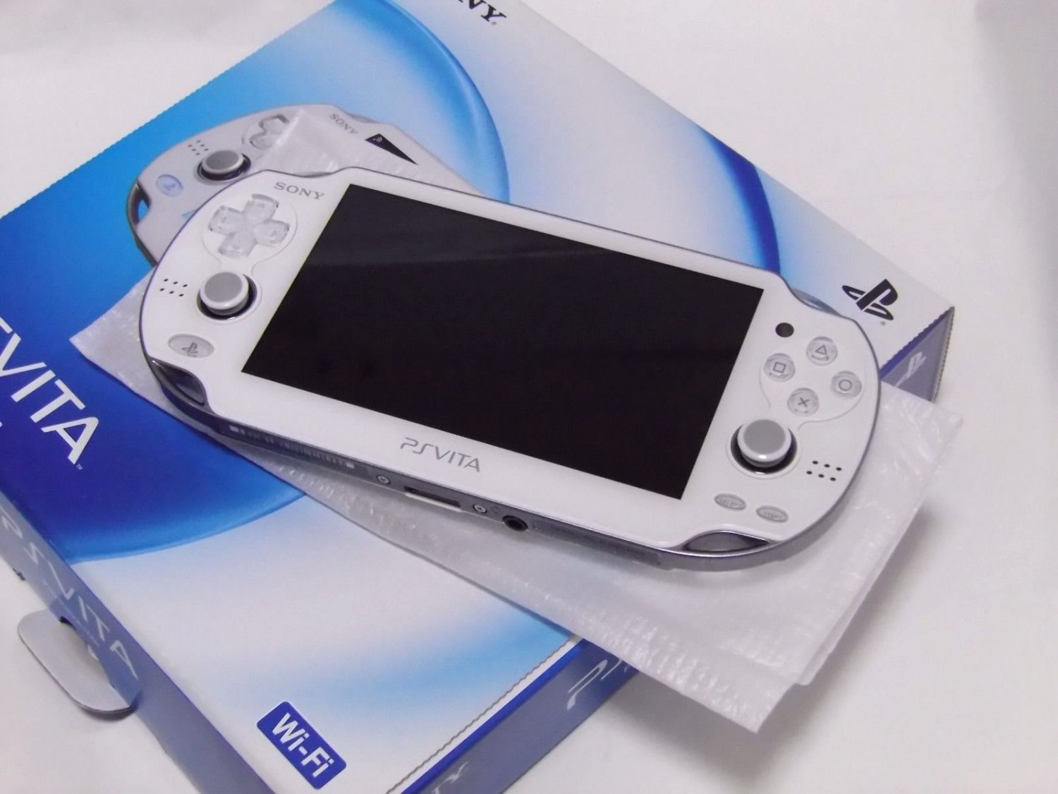 SONY PS Vita PCH1000 ZA02 White Wifi Model Console