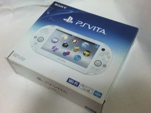 PlayStation Vita Wi-Fi Console System SLIM Model PCH-2000 White PS Vita