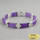 Lavender Jade Bracelet