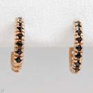 Genuine Sapphire Hoops