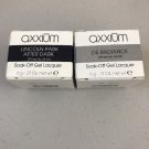 OPI Axxium Lot Of 2.  Lincoln After Dark & DS Radiance Soak Off Gel