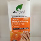 Dr Organic Manuka HONEY Hand and Nail Cream 12 Hour Moisturizing&Restoring.125ml