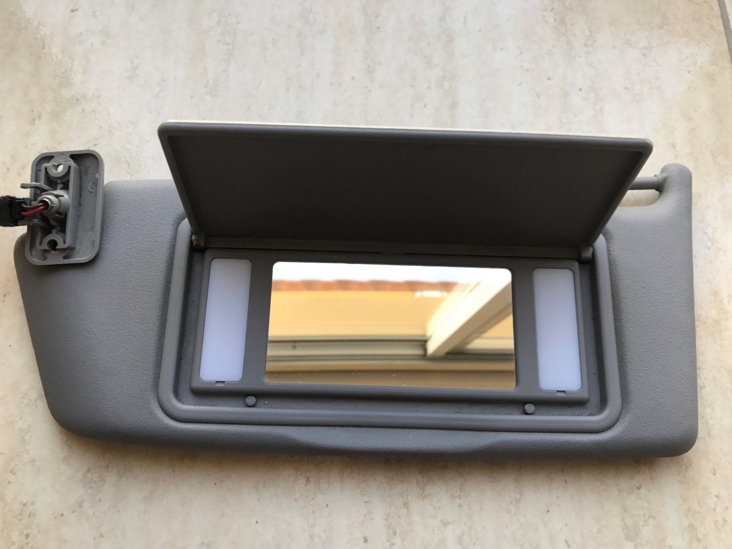 Opel Astra H Passenger Sun Visors With Mirror Light FREE WORLDWIDE