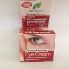 DR ORGANIC Pomegranate EYE CREAM / Anti Wrinkle,Dark Circles Cream 15ml FREE P&P