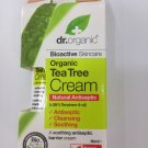 DR. ORGANIC TEA TREE CREAM ANTISEPTIC,CLEANSING,SOOTHING. ALL NATURAL CREAM 50ml