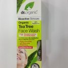 Dr Organic Tea Tree Face Wash 200ml. Antiseptic antibacterial deeply cleanser