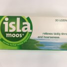 Isla-Moos® X 30 Herbal Lozenges/Pastilles. Relieves Tickly Throat & Hoarseness
