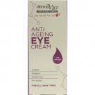 Derma V10 Innovations Anti Ageing Eye Cream 15ml -Collagen, Omega 3 Paraben Free