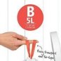Brabantia Bin Liners Bin /Rubbish Bags 3L 5L 12L 20L 30L 45L & 50L Size A-H