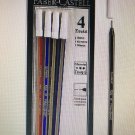 FABER-CASTELL GOLDFABER 030 NEEDLE POINT BLUE BLACK RED INK PEN 4pcs IN BLISTER