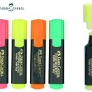 FABER - CASTELL TEXTLINER 48 REFILL HIGHLIGHTER PEN / MARKER 4PCS