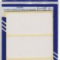 30 PCS OF WHITE PLAIN SELF ADHESIVE LABELS STICKERS 7 X 3,3 cm SEALED PACKED