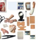 AidPlus Large 80 Piece Car Holiday Home Injury Compact First Aid Safety Kit Box
