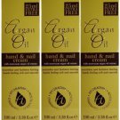 3x 100ml ARGAN OIL HAND & NAIL CREAM WITH MOROCCAN ARGAN OIL EXTRACT- HYDRATES