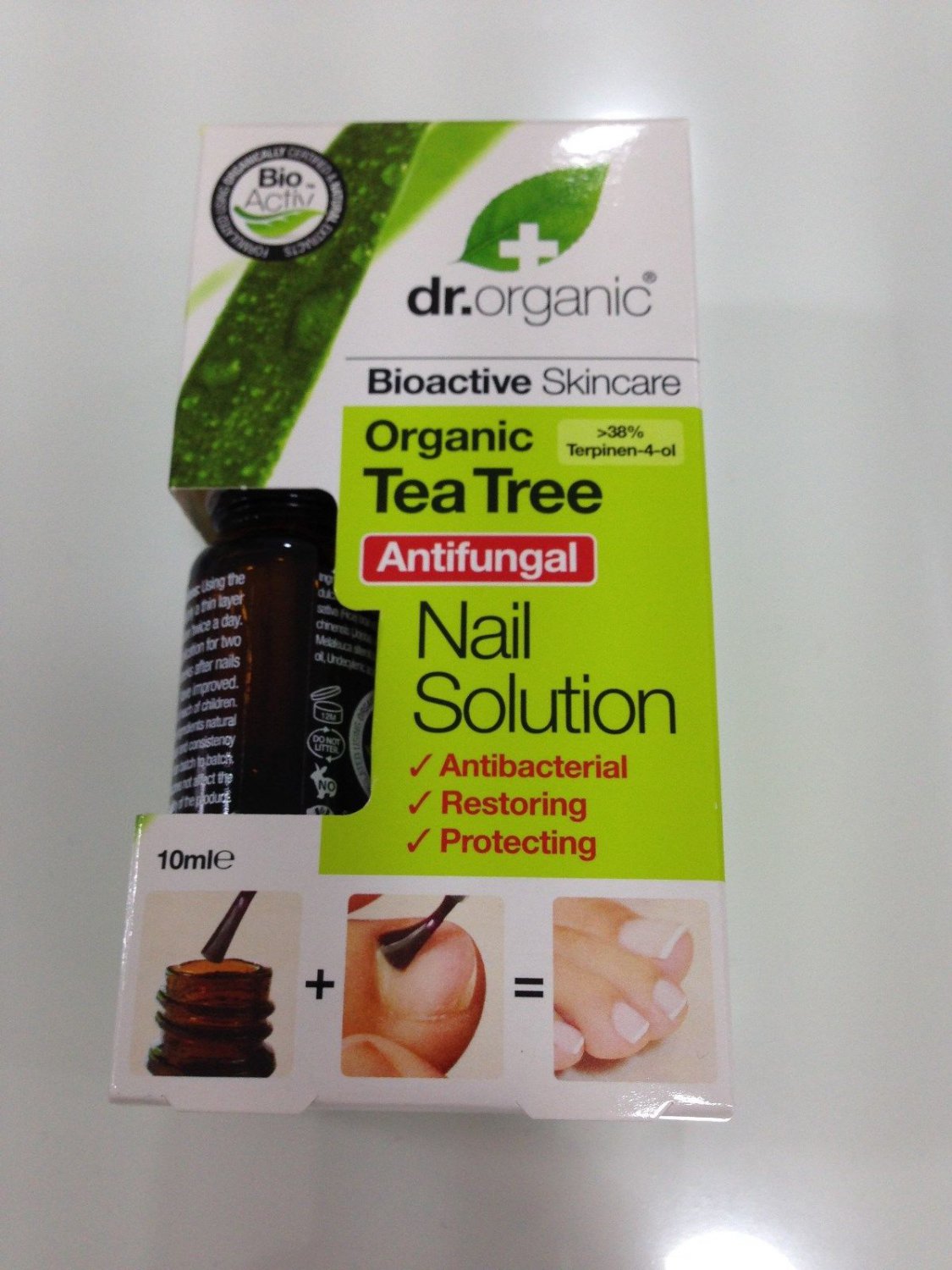 Dr. Organic Tea Tree Antifungal Nail Solution. Antibacterial