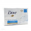 DOVE GENTLE EXFOLIATING BEAUTY CREAM SOAP BAR 2 x 100g MOISTURISING CREAM