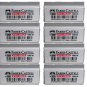 FABER-CASTELL PVC ERASER WHITE SET OF 6 PCS IN A BLISTER CARD. 6 SOFT ERASER