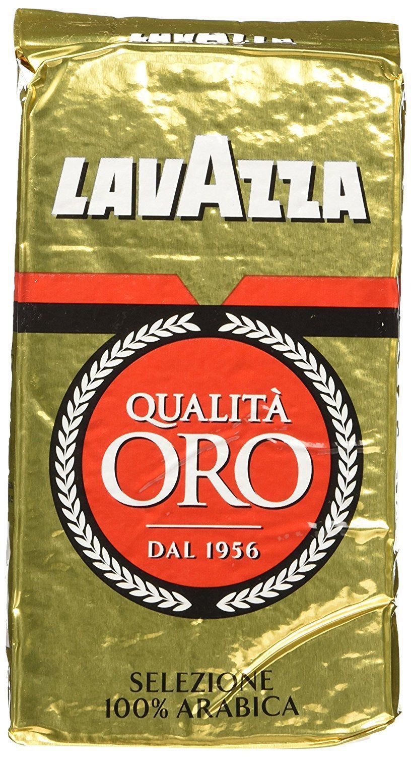 Lavazza - GROUND COFFEE QUALITY ORO ARABICA AROMATIC COFFEE 250gr. MADE IN ITALY