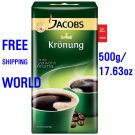1x Jacobs Krönung Coffee Ground Coffee Germany's best - 500g - FREE SHIPPING
