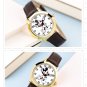 Disney Mickey Mouse Original Watch Boy Girl Fashion Leather Band Quartz Watches