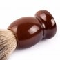 QShave Original Pure Badger Hair Shaving Brush Handmade.Real Wood 11.5cm x 5.2cm