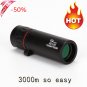 Monocular 30x25 Telescope Binoculars Zooming Focus Green Film High Quality Scope