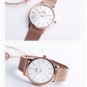 Disney Mickey Ladies Rose Gold Waterproof Full Steel Round Simple Fashion Watch