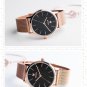 Disney Mickey Ladies Rose Gold Waterproof Full Steel Round Simple Fashion Watch