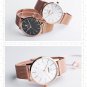 Disney Mickey Ladies Rose Gold Waterproof Full Steel Round Simple Fashion Watch