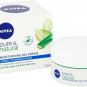 Nivea Pure & Natural Soothing Day Cream 50ml Dry to Sensitive Skin Or For Normal