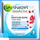 Garnier Skin Naturals Moisture Bomb Super- Hydrating Tissue Face Mask 15 minutes