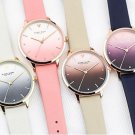 Disney Watch Mickey Mouse Women's Watches Top Brand Wristwatch Quartz Leather