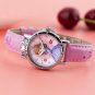 Disney Kids Sofia Princess Watch Girl Fashion Simple Pink Color Leather Strap