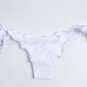 Bikinis Bottom Pure Color Brazilian T-back Semi V Thong Swimwear Swimsuit Sexy