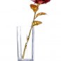 Gold Plated Rose Flower Wedding Party,Gift, Present Decoration With Retailed Box