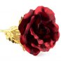 Gold Plated Rose Flower Wedding Party,Gift, Present Decoration With Retailed Box