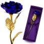 Gold Plated Rose Flower Wedding Party,Gift, Present Decoration With Retailed Box