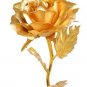 Gold Plated Rose Flower Wedding Party,Gift, Present Decoration With Retailed Box