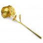 Gold Plated Rose Flower Wedding Party,Gift, Present Decoration With Retailed Box