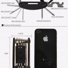 16 Multi-Function Bycicle Cycling Mini Fold Repair Tool Kit Folding Screwdriver