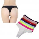 Women Thong Cotton Underwear Shorts Bulge Soft Underpants