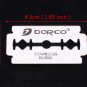 200 Titanium Double Edge Razor Stainless Steel Blades Made in USA