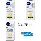 X 3 NIVEA Q10 Anti-Cellulite GoodBye 10 Day Serum 75 ml Lotus Extract