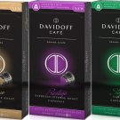 NESPRESSO COFFEE CAPSULES DAVIDOFF 10 capsules X 5.5gr - GREAT TASTE AND FLAVOUR