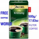 Jacobs Krönung COFFEE GROUNG FILTER COFFEE Germany's - The Best Quality - 500g