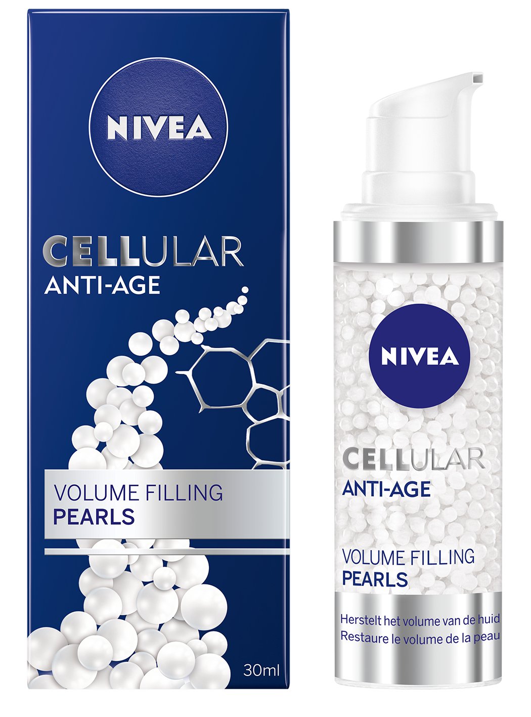 Nivea Cellular Anti-Age Volume Filling Pearls Collagen Booster Anti Wrinkle 30ml
