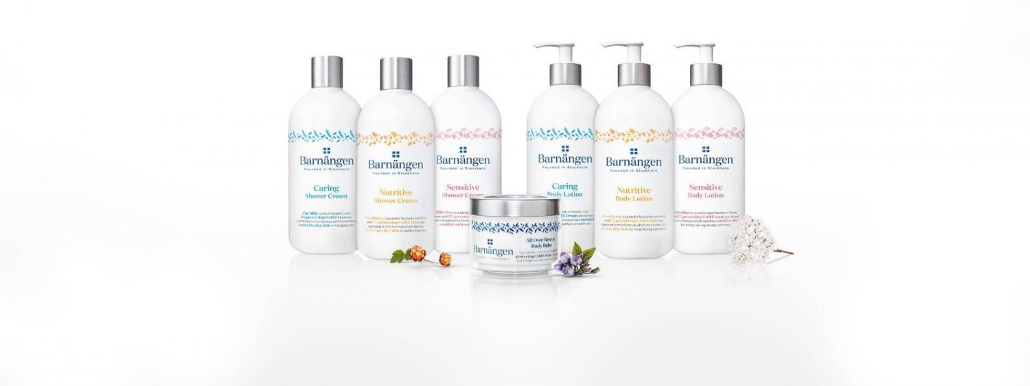 Bernangen Caring Sensitive Nutritive Shower Cream, Body Balm - Body Lotion 400ml
