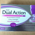 Mac Dual Action Sore Throat Relief Pastilles Antiseptic Relieves Tickly Throat